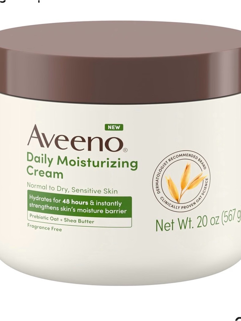 Aveeno Daily Moisturizing Cream -large
